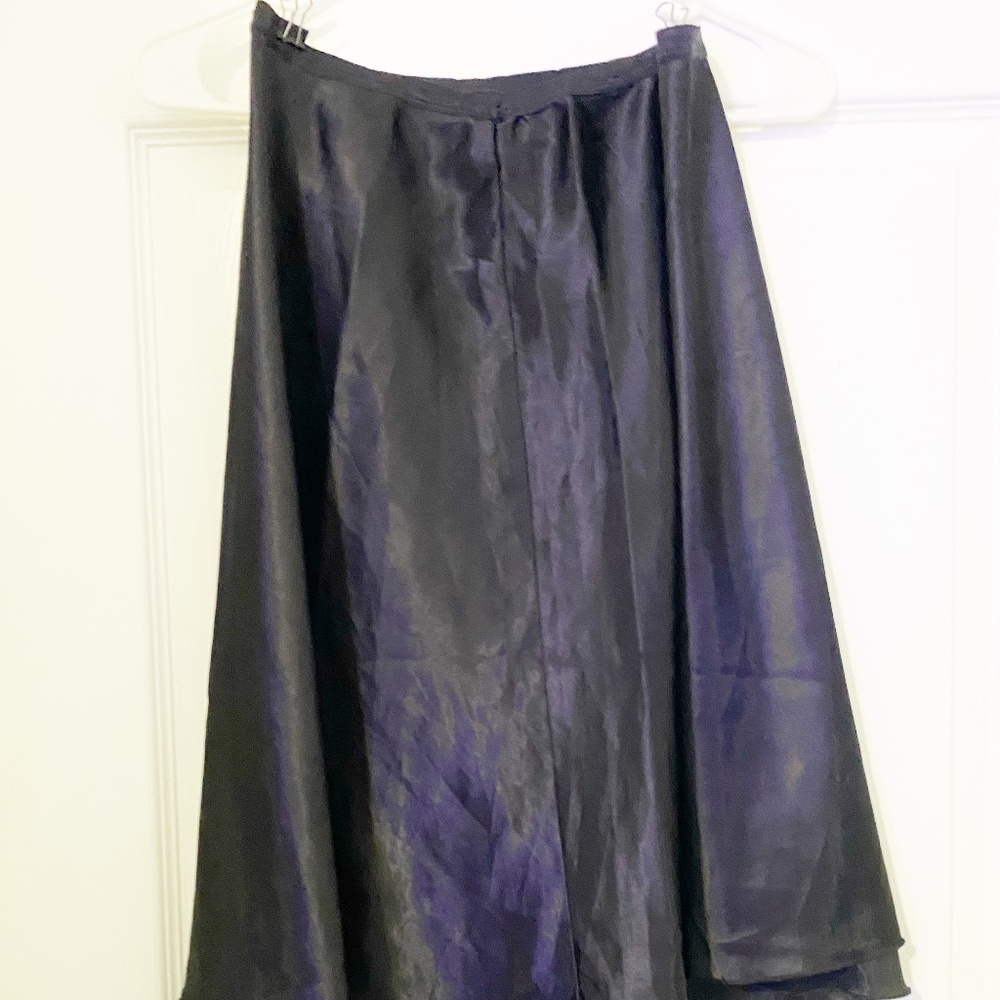 Size M Women’s Black Silk Skirt